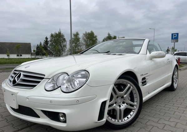 Mercedes-Benz SL cena 139000 przebieg: 122000, rok produkcji 2006 z Leszno małe 352